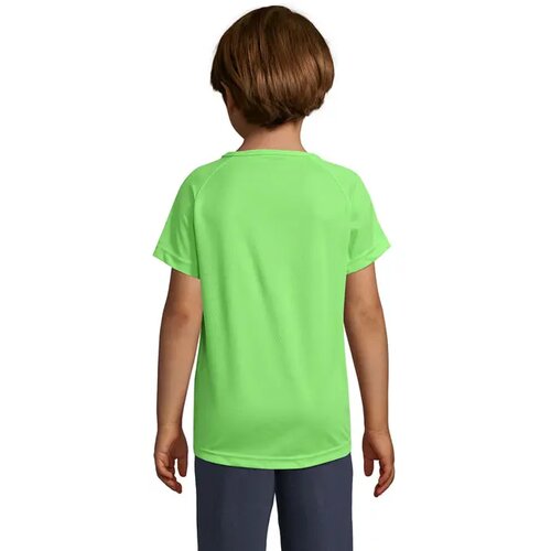 Sporty kinder t-shirt 140g Sporty kids neon green