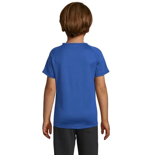 Sporty kinder t-shirt 140g Sporty kids koningsblauw