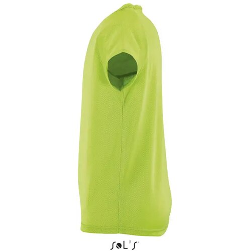 Sporty kinder t-shirt 140g Sporty kids apple green