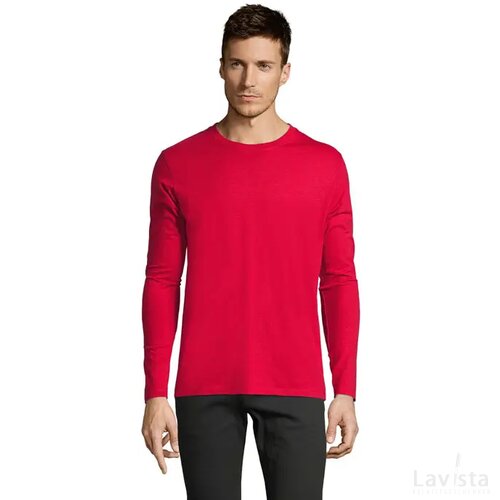 Imperial lsl men t-shirt190 Imperial lsl men rood