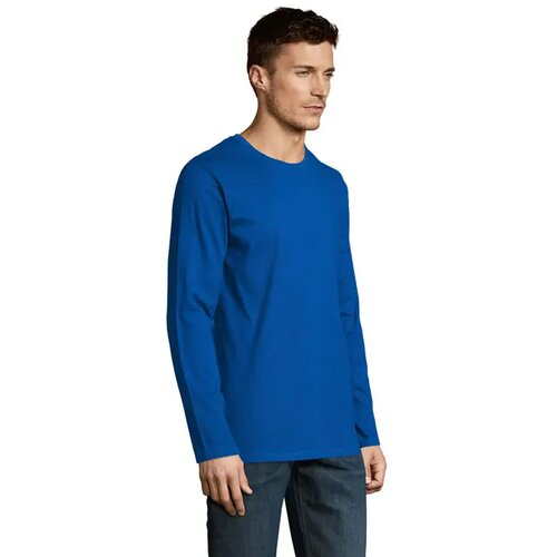 Imperial lsl men t-shirt190 Imperial lsl men koningsblauw