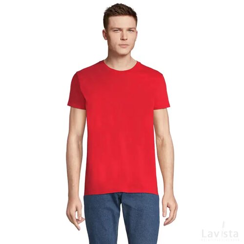 Pionier heren t-shirt 175g Pioneer men helder rood