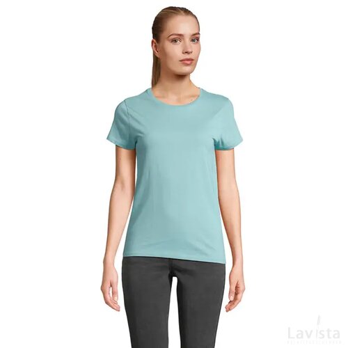 Crusader dames t-shirt 150g Crusader women zwembad blauw