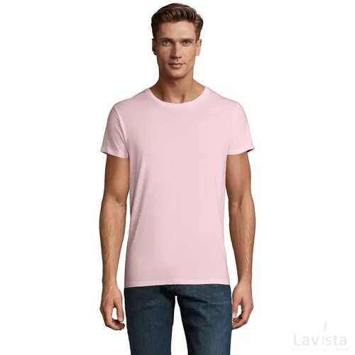 Crusader heren t-shirt 150g Crusader men pale pink