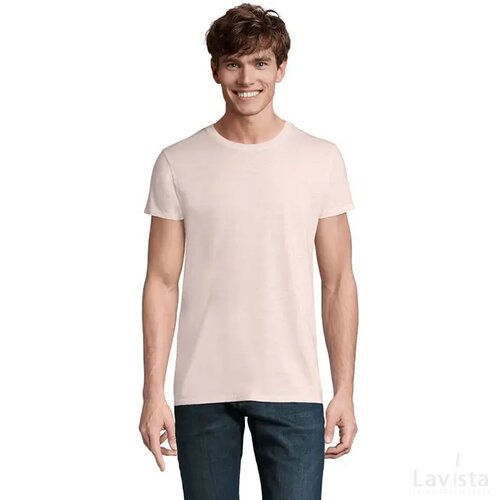 Crusader heren t-shirt 150g Crusader men heather pink