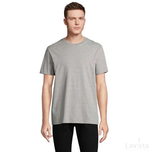 Legend t-shirt organic 175g Legend grijs melange
