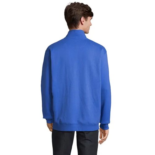 Conrad sweater met rits Conrad koningsblauw