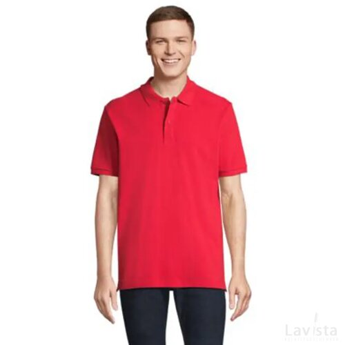 Pegase polo bio 210g Pegase helder rood