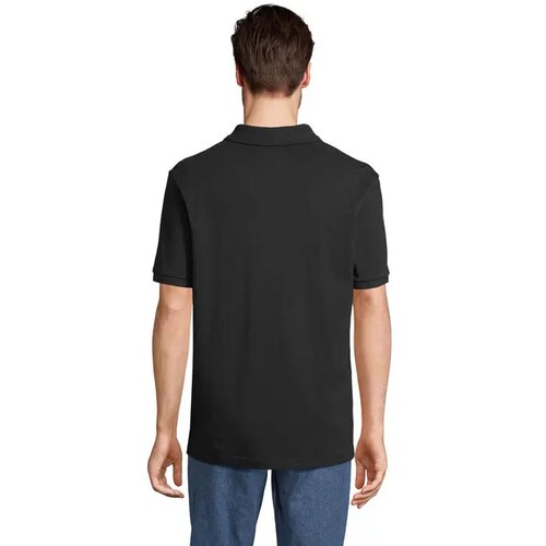 Pegase polo bio 210g Pegase zwart