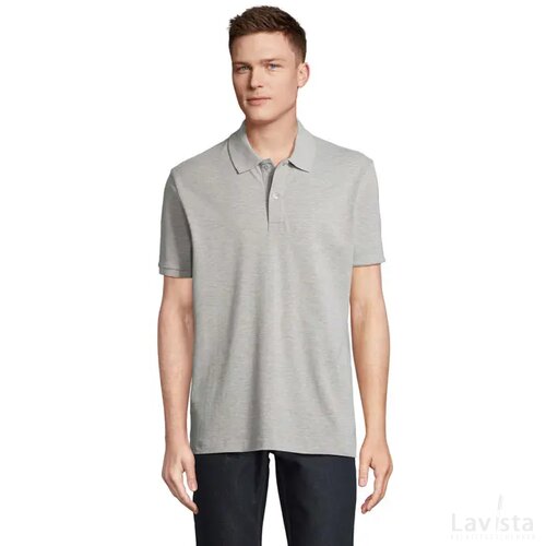 Pegase polo bio 210g Pegase grey melange