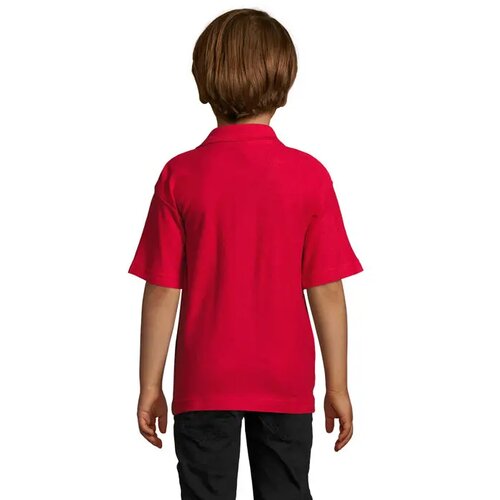 Summer ii kids polo 170g Summer ii kids rood