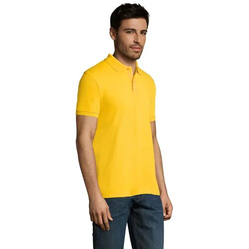 Perfect heren polo 180g Perfect men goud