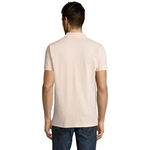 Perfect heren polo 180g Perfect men creamy pink
