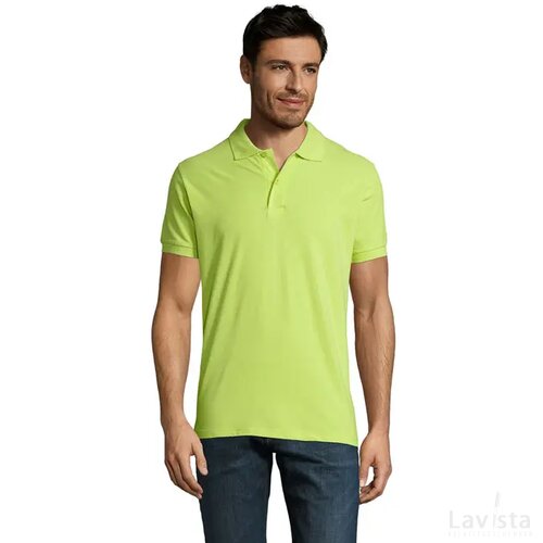 Perfect heren polo 180g Perfect men apple green