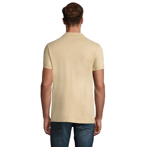 Perfect heren polo 180g Perfect men sand