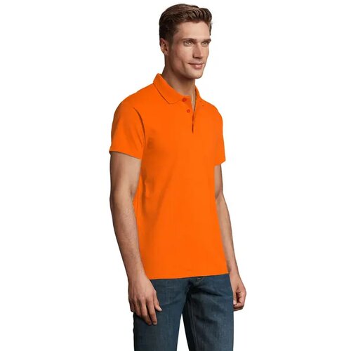 Spring ii heren polo 210g Spring ii oranje