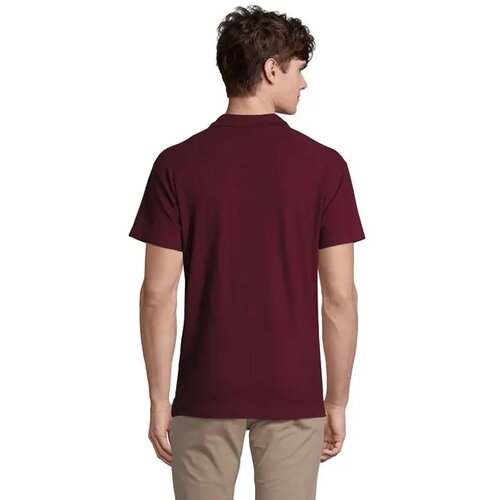 Spring ii heren polo 210g Spring ii burgundy