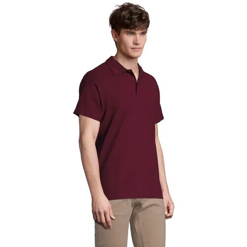 Spring ii heren polo 210g Spring ii burgundy