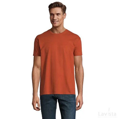 Imperial men t-shirt 190g Imperial terracotta