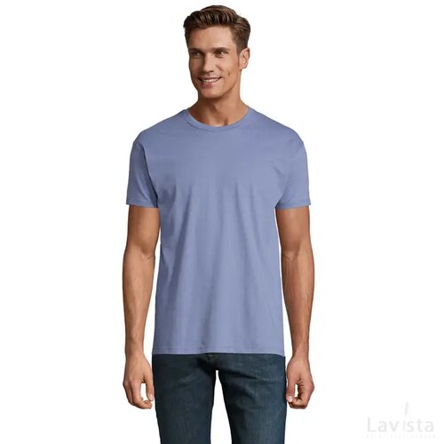 Imperial men t-shirt 190g Imperial blauw