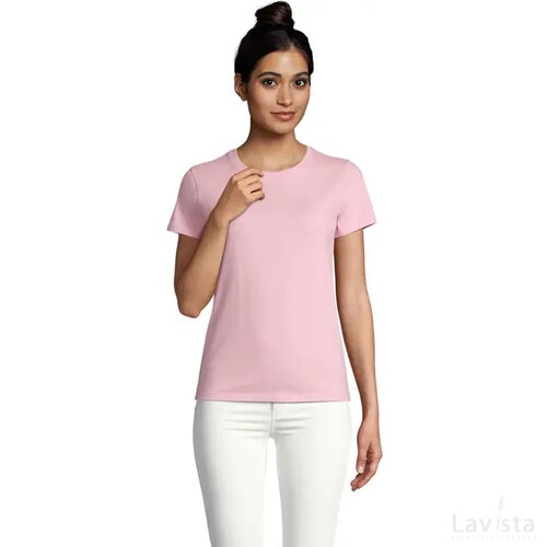 Imperial dames t-shirt 190g Imperial women snoep roze