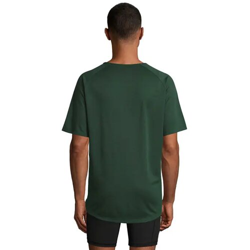 Sporty heren t-shirt Sporty bosgroen