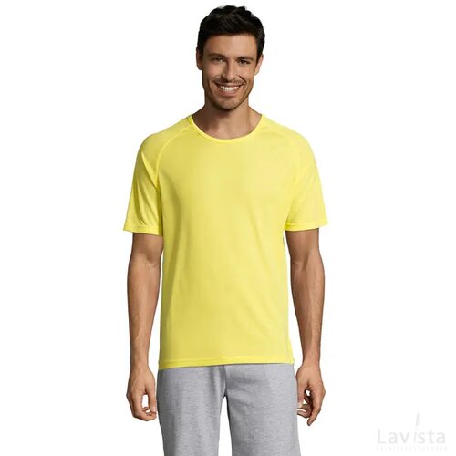 Sporty heren t-shirt Sporty lemon