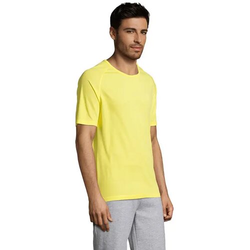 Sporty heren t-shirt Sporty lemon