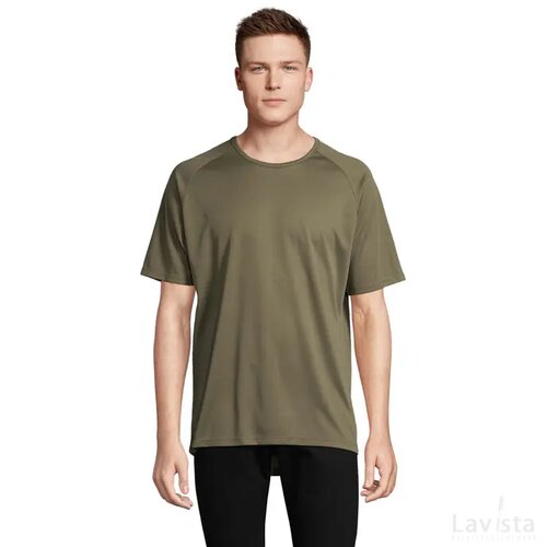 Sporty heren t-shirt Sporty army