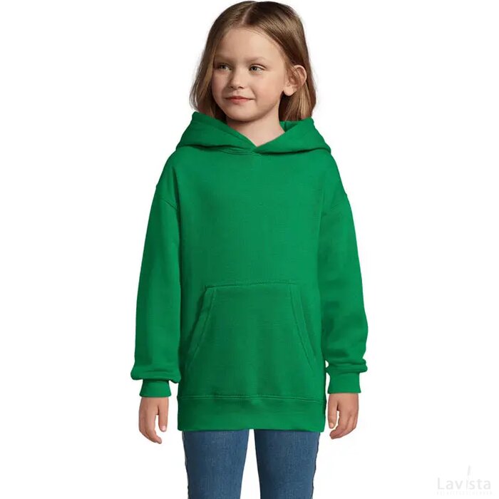 Slam kids hoodie sweater Slam kids helder groen