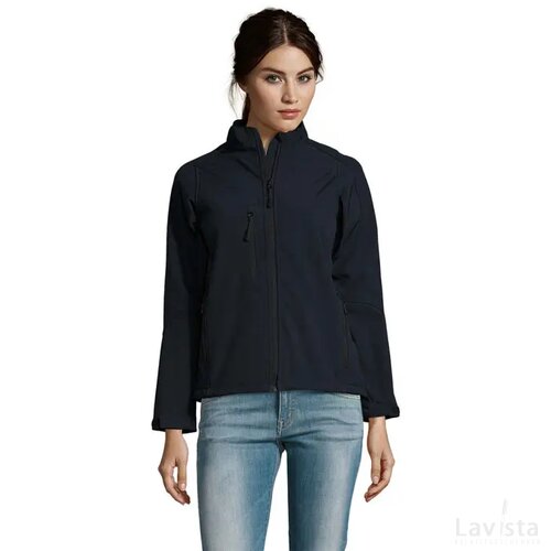 Roxy dames shoftshell 340g Roxy abyss blauw