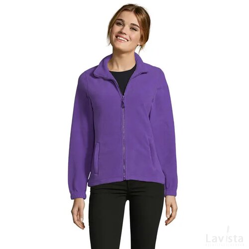 North women fleece 300g North women dark purple