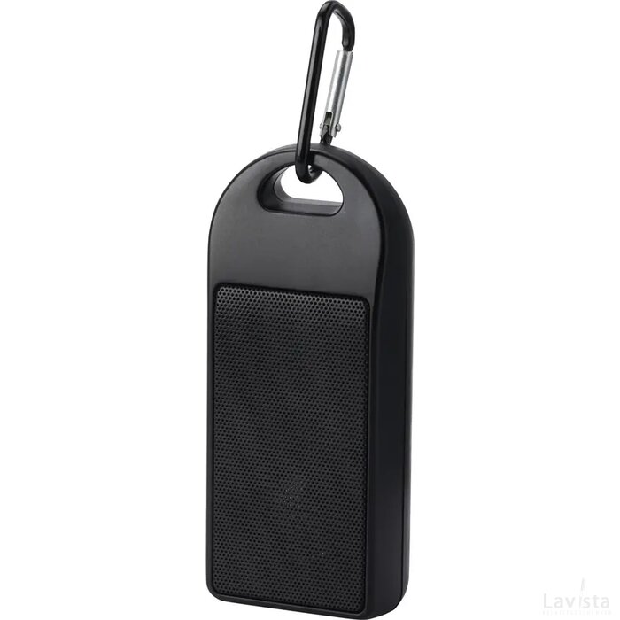 Omni IPX4 Bluetooth® speaker van 3 W van RCS gerecycled plastic Zwart