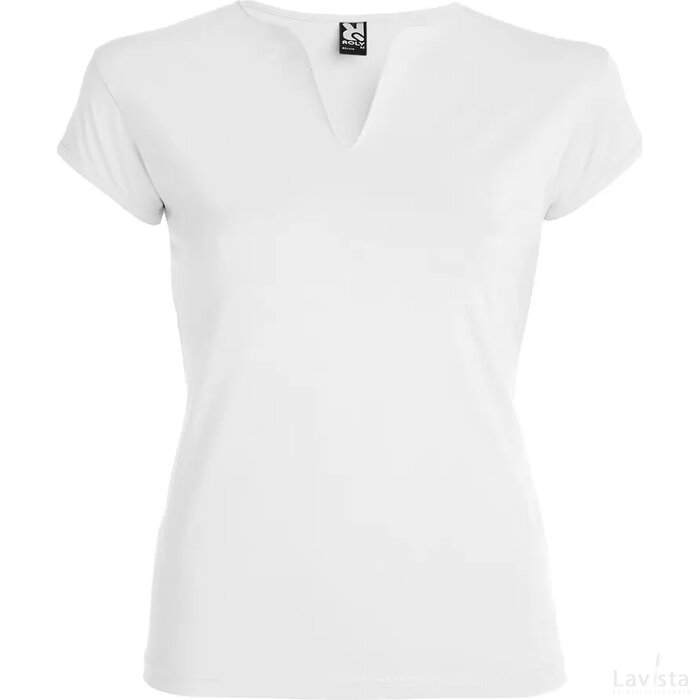 Belice damesshirt met korte mouwen Wit
