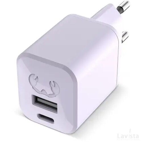 2WC30 I Fresh 'n Rebel Mini Charger USB-C + A PD // 30W lila