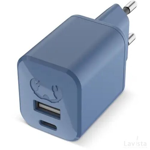 2WC30 I Fresh 'n Rebel Mini Charger USB-C + A PD // 30W dive blue