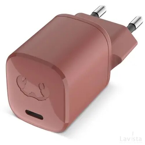 2WC20 I Fresh & Rebel USB-C Mini Charger USB-C PD // 20W licht rood