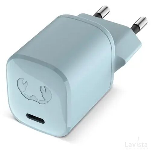 2WC20 I Fresh & Rebel USB-C Mini Charger USB-C PD // 20W pastel blauw