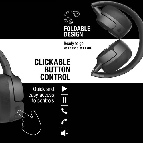Code Fuse-Wireless on-ear headphone Zilver