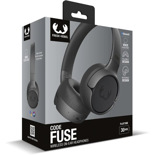 Code Fuse-Wireless on-ear headphone Zilver