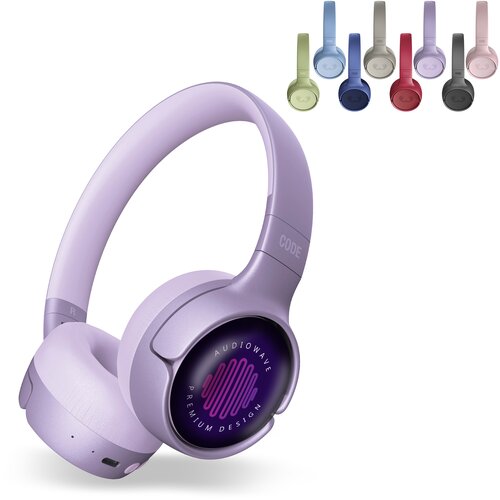 Code Fuse-Wireless on-ear headphone Lichtpaars