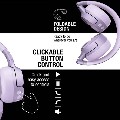 Code Fuse-Wireless on-ear headphone Lichtpaars