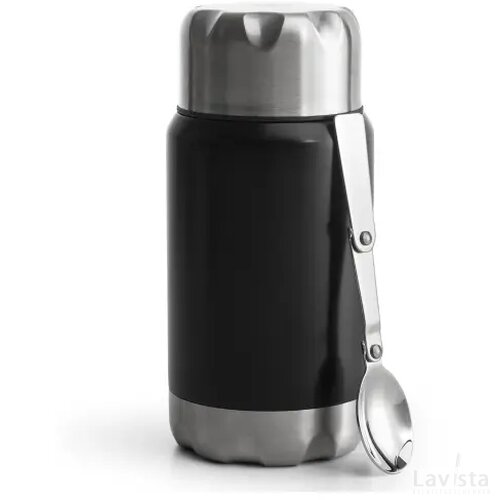 Sagaform Mark voedselthermoskan 600ml zwart