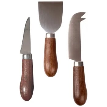 Sagaform Astrid kaasmessenset 3-delig hout