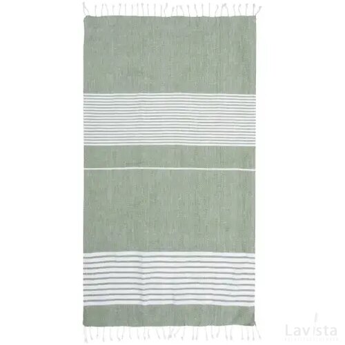 Sagaform Ella Hamamdoek 145x250cm groen