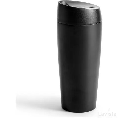 Sagaform Loke dubbelwandige mok groot 400ml zwart