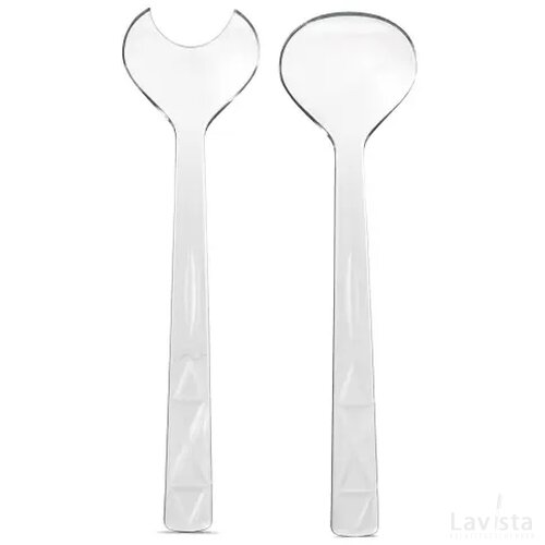 Sagaform Acryl picknick slabestek set van 2 transparant