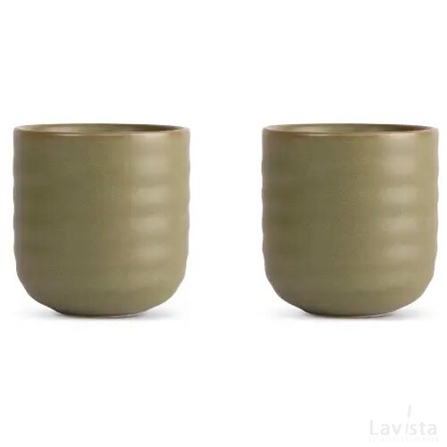 Sagaform Ellen kopje 2 st. 180ml groen