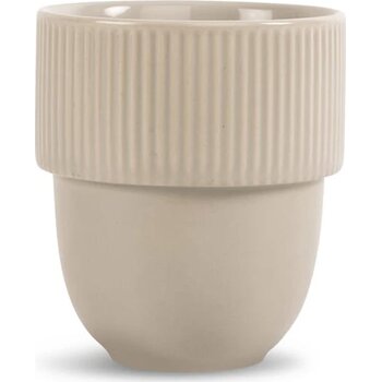 Sagaform Inka beker 270ml licht grijs