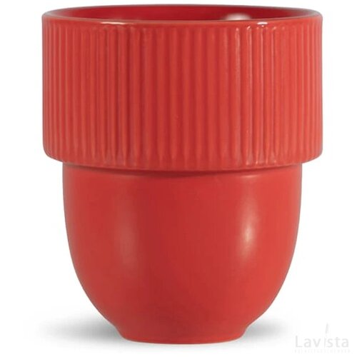 Sagaform Inka beker 270ml rood